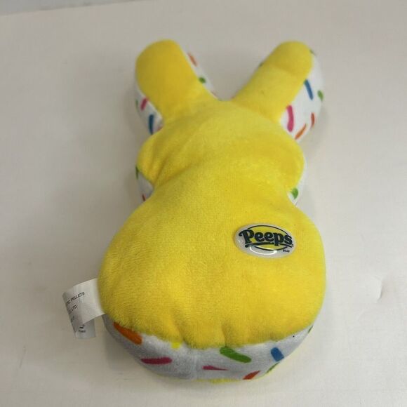 Just Born Peeps Yellow Confetti Plush Stuffed Easter Bunny Rabbit 9 in 2016 - Picture 3 of 3